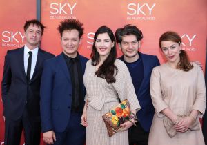 03-04-2016 SHOWBIZZ; PREMIERE VAN SKY THE MUSICAL.
foto: Albert den Iseger