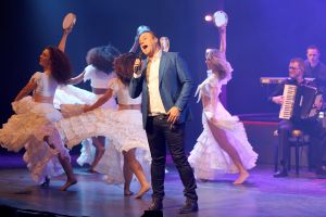 07-04-2018 SHOWBIZZ; FRANS BAUER TOUR DE FRANS IN NEDERLAND EN BELGIE. Een uitverkocht succes zijn de concerten van Frans Bauer in Nederland en Belgie, DE TOUR DE FRANS concerten. Een verslag van een van deze concerten ziet u in deze fotoreportage.
foto: Albert den Iseger