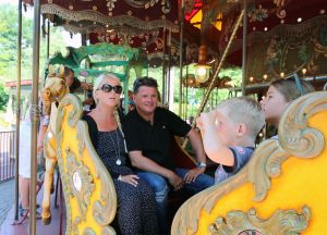 09-08-2015 SHOWBIZZ; WOLTER KROES UNDER CONTROL IN EFTELING.
foto: Albert den Iseger