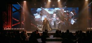 11-08-2019 SHOWBIZZ; HANS KLOK STILL GOING VERY STRONG IN LAS VEGAS. Vrijwel elke avond volle bak in het Excalibur theater. Hans en zijn team doen een show van 70 minuten en dan gaat iedereen met volle verbazing terug naar zijn slot machines in het immense grote Excalibur hotel, 4200 kamers en duizenden slot machines.
foto: Albert den Iseger