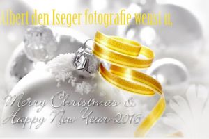 23-12-2015 SHOWBIZZ; ALBERT DEN ISEGER FOTOGRAFIE WENST U EEN GEZOND EN VOORSPOEDIG 2016.