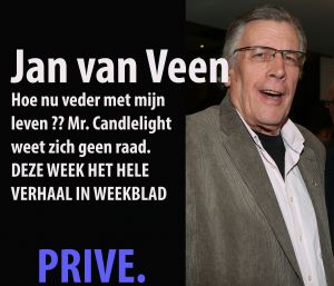 09-02-2016 SHOWBIZZ; JAN VAN VEEN  IN SCHEIDING, EEN GOOIS DRAMA. Weinig plezier in het leven van Jan van Veen, geen vioolmuziek of mooie gedichten, geen lach en een traan maar pure emotie en veel ongemak in zijn leven met zijn vrouw Loekie Verweij.
Deze week het hele verhaal in uw weekblad PRIVE.
foto: Albert den Iseger.