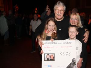 19-02-2017 SHOWBIZZ; DICK VAN DER GELD HAALT 3375.00 EURIIES OP OM RACHEL HAZES TE BETALEN.
foto: Albert den Iseger