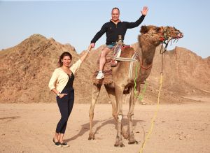 16-02-2017 SHOWBIZ; YURI VAN GELDER VERTELD NU ECHT ALLES. Yuri en zijn vriendin Katarina waren op vakantie in Egypte. Albert den Iseger en Frank Waals zochten hun op in bloedheet Hurghada. 
foto: Albert den Iseger