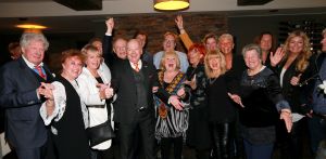 25-02-2018 SHOWBIZZ; RONNIE TOBER EN JAN JOCHEMS 50 JAAR SAMEN. Het was feest bij Ronnie en Jan in Ede. 50 jaar waren ze samen, lief en leed gedeeld en nog steeds onwijs gelukkig met elkaar. Dus tijd voor een feestje waar vele bekende uit het vak waren uitgenodigd.
foto: Albert den Iseger