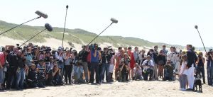 10-07-2015 NIEUWS; KONINKLIJKE FAMILIE OP HET STRAND VAN WASSENAAR.
foto: Albert den Iseger