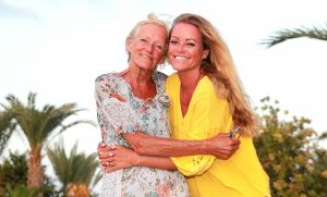 04-07-2018 SHOWBIZZ; WIJ GINGEN OP VAKANTIE MET INGE-LORETTA EN MIRYANNA
NAAR CYPRUS. 
foto: Albert den Iseger