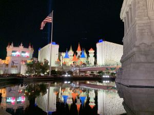 22-07-2019 SHOWBIZZ; EXCALIBUR HOTEL-CASINO-THEATER IN LAS VEGAS- Dit is het hotel waar Hans Klok zijn premiere zal hebben op 29 juli a.s.
foto: Albert den Iseger