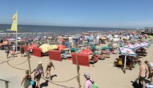 31-07-2020 NIEUWS; EGMOND AAN ZEE WAS VANDAAG MEGA DRUK ONDANKS DE CORONA. Zo druk heb ik het nog nooit in Egmond aan zee gezien, geen 1.5 meter afstand geen mondkapjes en geen voorzichtigheid. Het was druk van daag. megadruk en de gasten bleven maar komen. Het werd hoog water, het was voor iedereen opschuiven en meten en passen. Men zat letterlijk niet naast elkaar maar op elkaar.Waar was de controle, handhaving of strandpolitie, niks en nergens te bekennen.
foto: Albert den Iseger