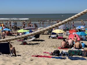 31-07-2020 NIEUWS; EGMOND AAN ZEE WAS VANDAAG MEGA DRUK ONDANKS DE CORONA. Zo druk heb ik het nog nooit in Egmond aan zee gezien, geen 1.5 meter afstand geen mondkapjes en geen voorzichtigheid. Het was druk van daag. megadruk en de gasten bleven maar komen. Het werd hoog water, het was voor iedereen opschuiven en meten en passen. Men zat letterlijk niet naast elkaar maar op elkaar.Waar was de controle, handhaving of strandpolitie, niks en nergens te bekennen.
foto: Albert den Iseger