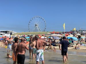 31-07-2020 NIEUWS; EGMOND AAN ZEE WAS VANDAAG MEGA DRUK ONDANKS DE CORONA. Zo druk heb ik het nog nooit in Egmond aan zee gezien, geen 1.5 meter afstand geen mondkapjes en geen voorzichtigheid. Het was druk van daag. megadruk en de gasten bleven maar komen. Het werd hoog water, het was voor iedereen opschuiven en meten en passen. Men zat letterlijk niet naast elkaar maar op elkaar.Waar was de controle, handhaving of strandpolitie, niks en nergens te bekennen.
foto: Albert den Iseger