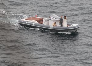 26-06-2016 SHOWBIZZ; NICK SCHILDER TROUWDE ZIJN KRISTEN OP ZONNIG IBIZA. De mooiste dag uit ons leven zo vertelde Nick aan de paar PERS mensen die aanwezig waren op de door hun gekozen een sombere foto lokatie. foto: Albert den Iseger