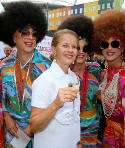 04-06-2016 SHOWBIZZ; MABEL WISSE SMIT EN VICTOR EN ROLF BIJ AMSTERDAM DINER.
foto: Albert den Iseger