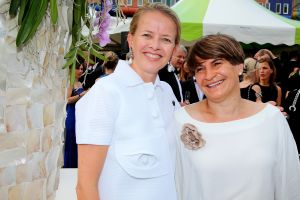 04-06-2016 SHOWBIZZ; MABEL WISSE SMIT EN VICTOR EN ROLF BIJ AMSTERDAM DINER.
foto: Albert den Iseger