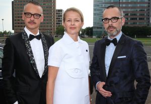 04-06-2016 SHOWBIZZ; MABEL WISSE SMIT EN VICTOR EN ROLF BIJ AMSTERDAM DINER.
foto: Albert den Iseger