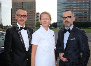 04-06-2016 SHOWBIZZ; MABEL WISSE SMIT EN VICTOR EN ROLF BIJ AMSTERDAM DINER.
foto: Albert den Iseger