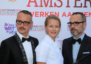 04-06-2016 SHOWBIZZ; MABEL WISSE SMIT EN VICTOR EN ROLF BIJ AMSTERDAM DINER.
foto: Albert den Iseger