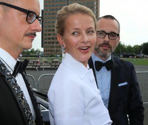 04-06-2016 SHOWBIZZ; MABEL WISSE SMIT EN VICTOR EN ROLF BIJ AMSTERDAM DINER.
foto: Albert den Iseger