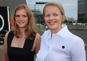 04-06-2016 SHOWBIZZ; MABEL WISSE SMIT EN VICTOR EN ROLF BIJ AMSTERDAM DINER.
foto: Albert den Iseger