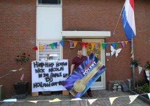 07-06-2016 SHOWBIZZ; NICK NICOLAI WINNAAR VAN HGT KRIJGT ALLE AANDACHT VAN PERS EN FANS.
foto: Albert den Iseger