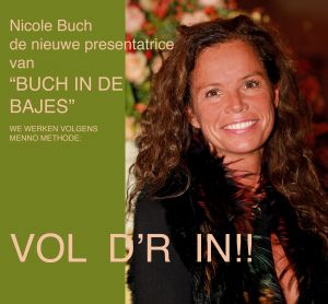 07-03-2015 SHOWBIZZ; NICOLE BUCH NIEUWE PRESENTATRICE VAN BUCH IN DE BAJES. Nicole verloor vorig jaar zomer Menno haar man ten gevolge van kanker. Nu stapt zij in zijn voetsporen. Naast het produceren nu ook presenteren. Een BUCH blijft een BUCH.
foto: Albert den Iseger