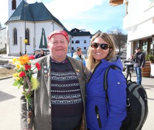 15-03-2017 SHOWBIZZ; TOPPERS MAKEN PLEZIER IN OOSTENRIJK. Gerard Joling-Rene Froger en Jeroen van der Boom waren aan het dollen in de sneeuw. De TOPPERS waren weer op hun best in het Oostenrijkse SEEFELD.
foto: Albert den Iseger