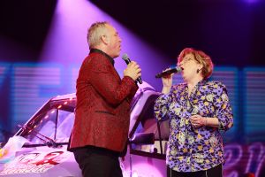 12-03-2018 SHOWBIZZ; ALL MIXED UP HET COMEDY CONCERT VAN HET JAAR 2018.
Met oa.Najib Amhali - Karin Bloemen - -Jorgen Raymann-Tineke Schouten - Gordon - Tino Martin-  Berget Lewis- Adsillia Rombley- Jan Dulles- Franmcis van Broekhuizen en Ceasar Zuiderwijk.
foto: Albert den Iseger