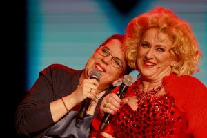 12-03-2018 SHOWBIZZ; ALL MIXED UP HET COMEDY CONCERT VAN HET JAAR 2018.
Met oa.Najib Amhali - Karin Bloemen - -Jorgen Raymann-Tineke Schouten - Gordon - Tino Martin-  Berget Lewis- Adsillia Rombley- Jan Dulles- Franmcis van Broekhuizen en Ceasar Zuiderwijk.
foto: Albert den Iseger