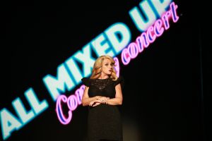 12-03-2018 SHOWBIZZ; ALL MIXED UP HET COMEDY CONCERT VAN HET JAAR 2018.
Met oa.Najib Amhali - Karin Bloemen - -Jorgen Raymann-Tineke Schouten - Gordon - Tino Martin-  Berget Lewis- Adsillia Rombley- Jan Dulles- Franmcis van Broekhuizen en Ceasar Zuiderwijk.
foto: Albert den Iseger