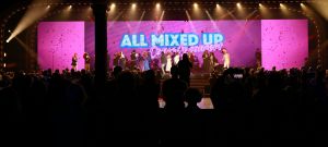 12-03-2018 SHOWBIZZ; ALL MIXED UP HET COMEDY CONCERT VAN HET JAAR 2018.
Met oa.Najib Amhali - Karin Bloemen - -Jorgen Raymann-Tineke Schouten - Gordon - Tino Martin-  Berget Lewis- Adsillia Rombley- Jan Dulles- Franmcis van Broekhuizen en Ceasar Zuiderwijk.
foto: Albert den Iseger