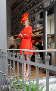 08-05-2015 SHOWBIZZ; FABIENNE DELVIGNE IS DE GEBREVETTEERDE HOFLEVERANCIER VAN KONINGIN MAXIMA. Zij maakt de mooiste hoeden en tassen voor onze MAXIMA. De nieuwe glossy MAXIMA is nu uit en daarin een uitgebreid verslag over FABIENNE en haar passie.
foto: Albert den Iseger