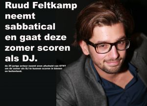 01-05-2015 SHOWBIZZ; RUUD FELTKAMP NEEMT EVEN AFSCHEID VAN GTST. Het is een tijdelijk afscheid van GTST want hij wil deze zomer schitteren in binnen en buitenland als DJ.
foto: Albert den Iseger