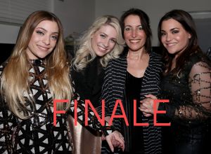 12-05-2017 SHOWBIZZ; O G3NE IS DOOR NAAR DE FINALE.De zusjes van OG3NE hebben gedaan waarvoor ze kwamen in Kiev: ze plaatsten zich voor de finale van het Eurovisie Songfestival. Zaterdag gaan Amy, Lisa en Shelley voor de winst. 
Foto: Albert den Iseger