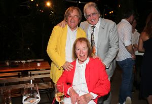 07-05-2018 SHOWBIZZ; ZO VERRAST LEE TOWERS ZIJN LAURA. Laura Huijzer werd gisteren 75 jaar en dat werd gevierd met familie en hechte vrienden van het al 45 jaar getrouwde stel Lee en Laura Towers. foto: Alkbert den Iseger