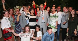 07-05-2018 SHOWBIZZ; ZO VERRAST LEE TOWERS ZIJN LAURA. Laura Huijzer werd gisteren 75 jaar en dat werd gevierd met familie en hechte vrienden van het al 45 jaar getrouwde stel Lee en Laura Towers.
foto: Alkbert den Iseger