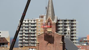 25-04-2019 NIEUWS; RESTAURATIE AAN KATHOLIEKE KERK TE EGMOND AAN ZEE.
foto: Albert den Iseger