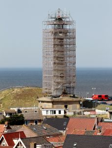 25-04-2019 NIEUWS; RESTAURATIE AAN KATHOLIEKE KERK TE EGMOND AAN ZEE. foto: Albert den Iseger