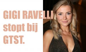 10-11-2014 SHOWBIZZ; GIGI RAFELLI VERLAAT GOEDE TIJDEN SLECHTE TIJDEN. Na zeven jaar Goede Tijden Slechte Tijden neemt Gigi Ravelli afscheid van de serie.
Ik stop, omdat het goed is geweest, zegt de actrice dinsdag tegen SBS Shownieuws.
Komende donderdag stapt Ravelli, die Lorena Gonzalez speelt in de serie, al uit de serie. 
Ravelli had geen moeite om een kreng te spelen in GTST. Het was wel heftig, maar ik vond het heerlijk om te spelen, aldus de actrice.Ik liep een keer over de Albert Cuyp en toen werden er allerlei dingen naar me geroepen. Ze riepen dat ik Sjors met rust moest laten, maar er werden ook veel leuke dingen geroepen hoor.
Toekomstplannen heeft ze nog niet. Ik voel dat het tijd is om in het diepe te springen. Dat ga ik echt doen, want ik heb nog niks.
foto: Albert den Iseger