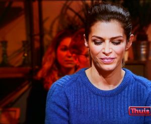 15-11-2015 SHOWBIZZ; SABIA BOULAHROUZ MET BUIKJE BIJ SBS 6.