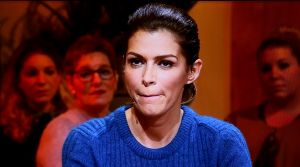 15-11-2015 SHOWBIZZ; SABIA BOULAHROUZ MET BUIKJE BIJ SBS 6.