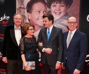 20-11-2016 SHOWBIZZ; JONG EN OUD LACHEN EN HUILEN OM CISKE DE RAT. In het theater DeLeMAR te Amsterdam de premiere van de musical CISKE DE RAT.
foto: Albert den Iseger