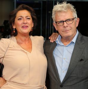 02-10-2015 SHOWBIZZ; GLUCKAUF WINT BESTE FIL OP NFF. De artfilm GLUCKAUF is vrijdagavond de grote winnaar geworden bij de uitreiking van de Gouden Kalveren op het Nederlands Filmfestival. foto: Albert den Iseger