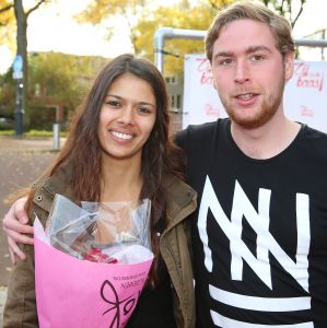 25-10-2015 SHOWBIZZ; BASTIAAN RAGAS PRESENTEERDE -ZIJ IS DE BAAS. Feestelijke premiere van de nieuwste RODE BOKSBAL productie ZIJ IS DE BAAS.
foto: Albert den Iseger