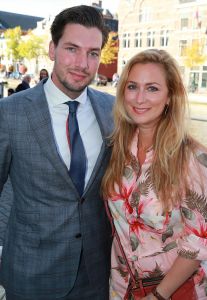 09-10-2016 SHOWBIZZ; PREMIERE VAN INDECENT PROPOSAL IN LEIDSE SCHOUWBURG. Met Matteo van der grijn-Roos van Erkel en Chris Tates. foto: Albert den Iseger