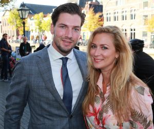 09-10-2016 SHOWBIZZ; PREMIERE VAN INDECENT PROPOSAL IN LEIDSE SCHOUWBURG. Met Matteo van der grijn-Roos van Erkel en Chris Tates. foto: Albert den Iseger