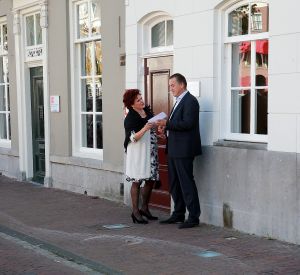 09-10-2016 SHOWBIZZ; PREMIERE VAN INDECENT PROPOSAL IN LEIDSE SCHOUWBURG. Met Matteo van der grijn-Roos van Erkel en Chris Tates. foto: Albert den Iseger