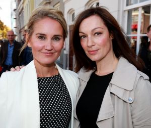 09-10-2016 SHOWBIZZ; PREMIERE VAN INDECENT PROPOSAL IN LEIDSE SCHOUWBURG. Met Matteo van der grijn-Roos van Erkel en Chris Tates. foto: Albert den Iseger