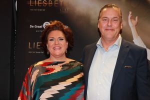 02-10-2017 SHOWBIZZ; LIESBETH LIST DE MUSICAL INLOOP RODE LOPER. Foto: Albert den Iseger