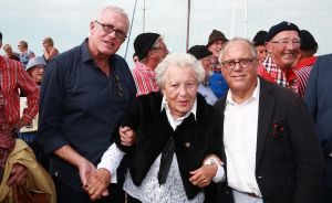 31-08-2015 SHOWBIZZ; JOOP BRAAKHEKKE ZIJN MODER LOUISE VANDAAG 105 JAAR. foto- Albert den Iseger