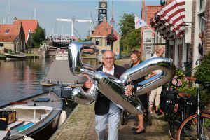 31-08-2015 SHOWBIZZ; JOOP BRAAKHEKKE ZIJN MODER LOUISE VANDAAG 105 JAAR.
foto: Albert den Iseger